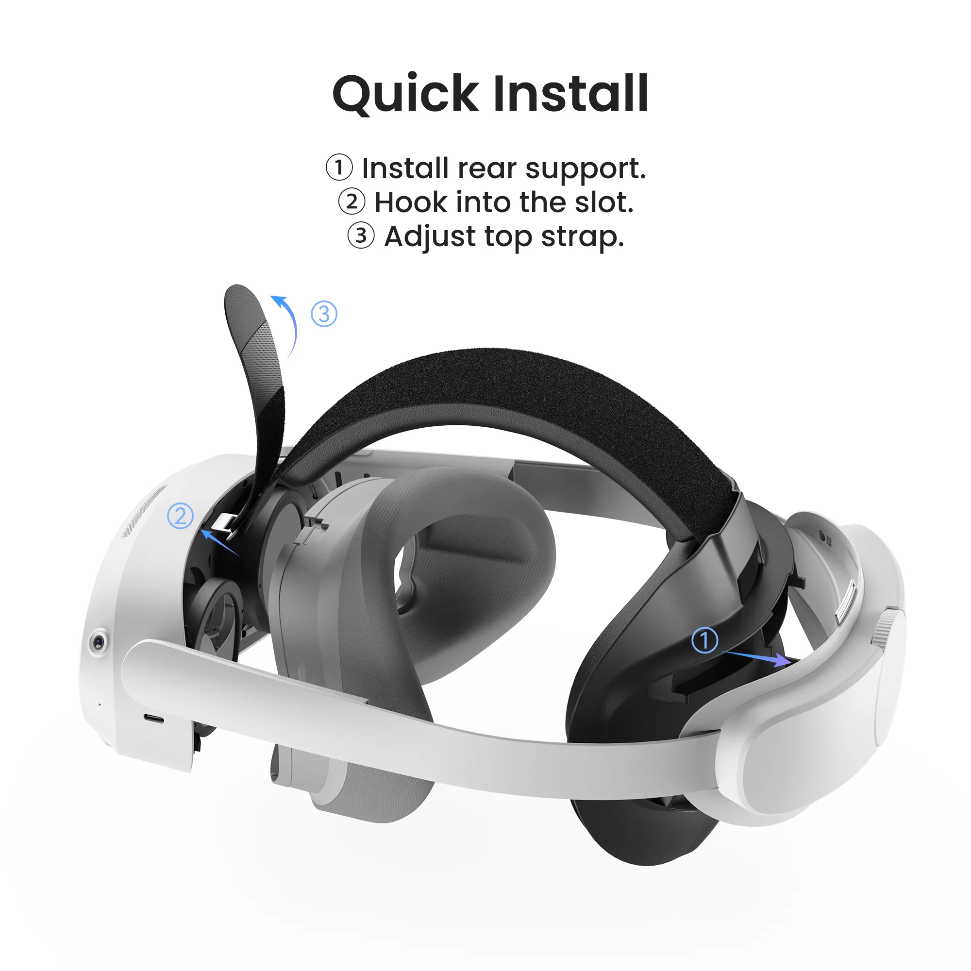 T1 Comfort Head Strap for PICO 4 Ultra/4 Ultra Enterprise - Image 6