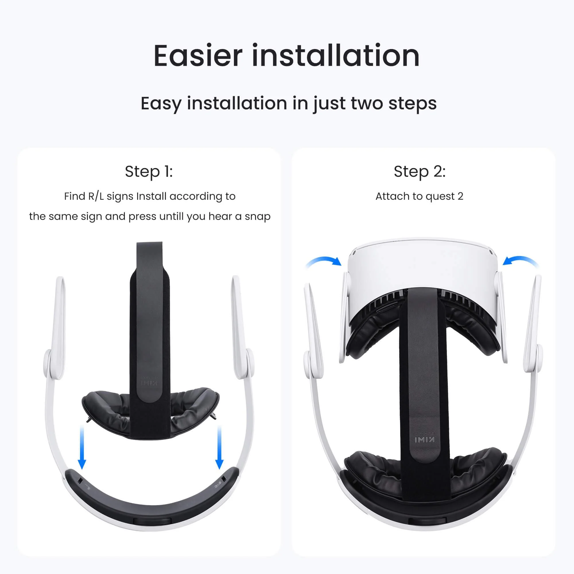 Upgraded Comfort Head Strap for Quest 2 - Image 7